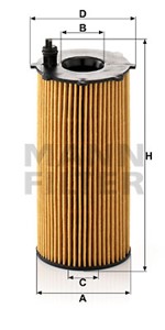 Öljynsuodatin, DODGE NITRO, JEEP CHEROKEE, WRANGLER III, 411 520 16F, 68032204AA, 68032204AB, K68032204AA, K68032204AB