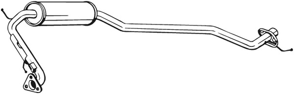 Keskipönttö BOSAL 282-739