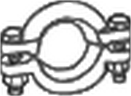 Pidike, pakoputkisto BOSAL 254-933