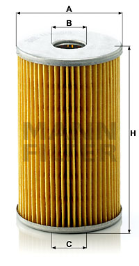 Öljynsuodatin MANN-FILTER H 820/3 x