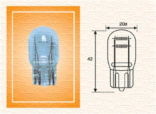Takavalo, polttimo MAGNETI MARELLI 002052400000
