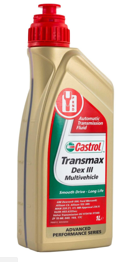Automaattivaihteiston Puhdistusaine CASTROL ATF IIIH TRANSMAX DEX III MULTIVEHICLE 1L