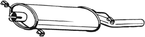 Takaäänenvaimentaja BOSAL 233-531