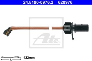 Kulumisenilmaisin, jarrupala, Etuakseli, AUDI Q7, Q7 Van, Q8, VW TOUAREG, 4M0 615 121 AC, 4M0 615 121 Q, 4M0 615 121 T