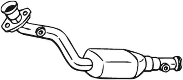 Jälkiasennuskatalysaattori BOSAL 099-696