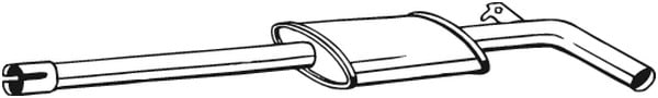 Keskipönttö BOSAL 200-531