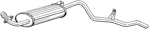 Takaäänenvaimentaja BOSAL 281-837