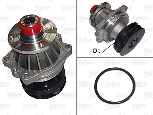 Vesipumppu VALEO 506107