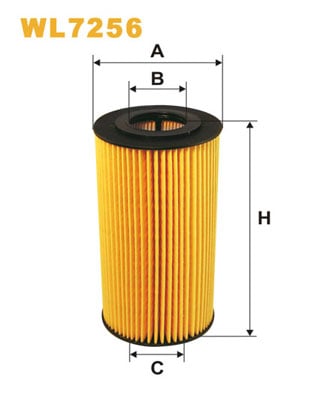Öljynsuodatin WIX FILTERS WL7256