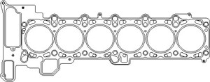 Tiiviste, sylinterikansi, BMW, 1112 7 506 984