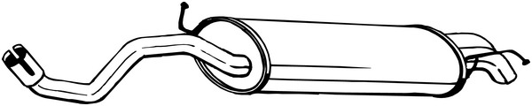 Takaäänenvaimentaja BOSAL 279-599