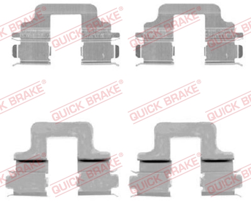 Tarvikesarja, jarrupala QUICK BRAKE 109-1731