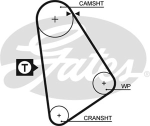 Hammashihna, VW LT 28-35 Buss I, LT 28-35 Flak/chassi I, LT 28-35 Skåp I, LT 40-55 Flak/chassi I, LT 40-55 Skåp I, 002 981 12 05, 002981