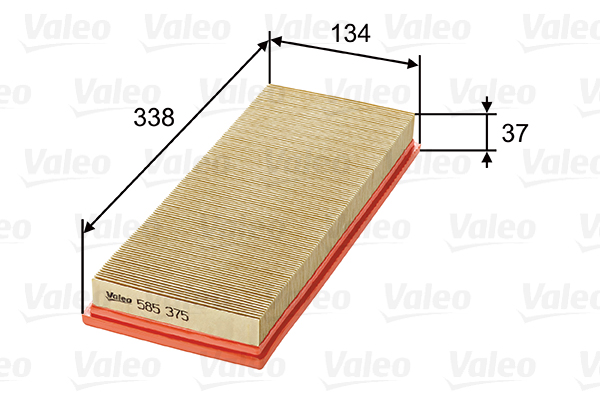 Ilmansuodatin VALEO 585375