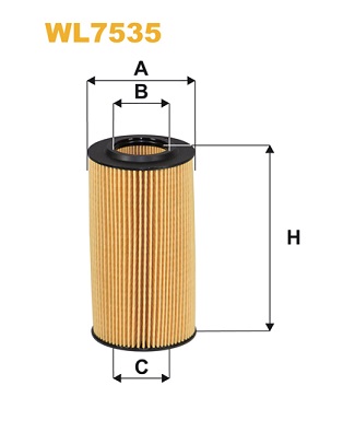 Öljynsuodatin WIX FILTERS WL7535