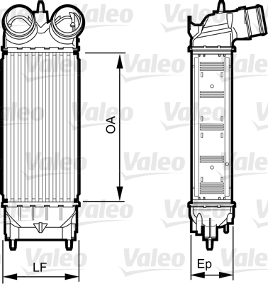 Välijäähdytin VALEO 818227