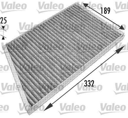 Raitisilmasuodatin VALEO 698743