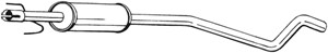 Keskiäänenvaimentaja, OPEL ASTRA G Halvkombi, ASTRA G Kombi, ASTRA G Sedan, ASTRA G Skåp / kombi, 24423014, 24425137, 5852066, 5852108,