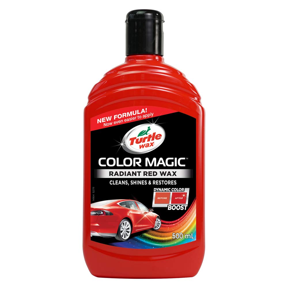 Kiillotus TURTLE WAX COLOR MAGIC RADIANT RED WAX