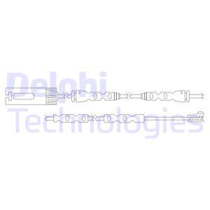 Jarrupalan kulumisen ilmaisin DELPHI LZ0253