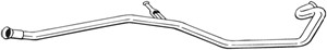 Pakoputki, Keskellä, PEUGEOT 206 SW, 1717AX, 1717S5