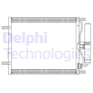 Lauhdutin, ilmastointilaite DELPHI CF20245