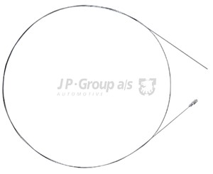 Konepellin avausvedin, Edessä, VW 1500, 1600, 1500, 1600 Halvkombi, 1500, 1600 Variant, KAEFER, KAEFER Cabriolet, 113823531G