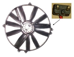 Tuuletin, moottorin jäähdytys, Edessä, MERCEDES-BENZ, 0005007093, 0005007193, 0324-10-235, 0324-10-235A, 1174.97, 1174.C8, 1174.E7, 1174