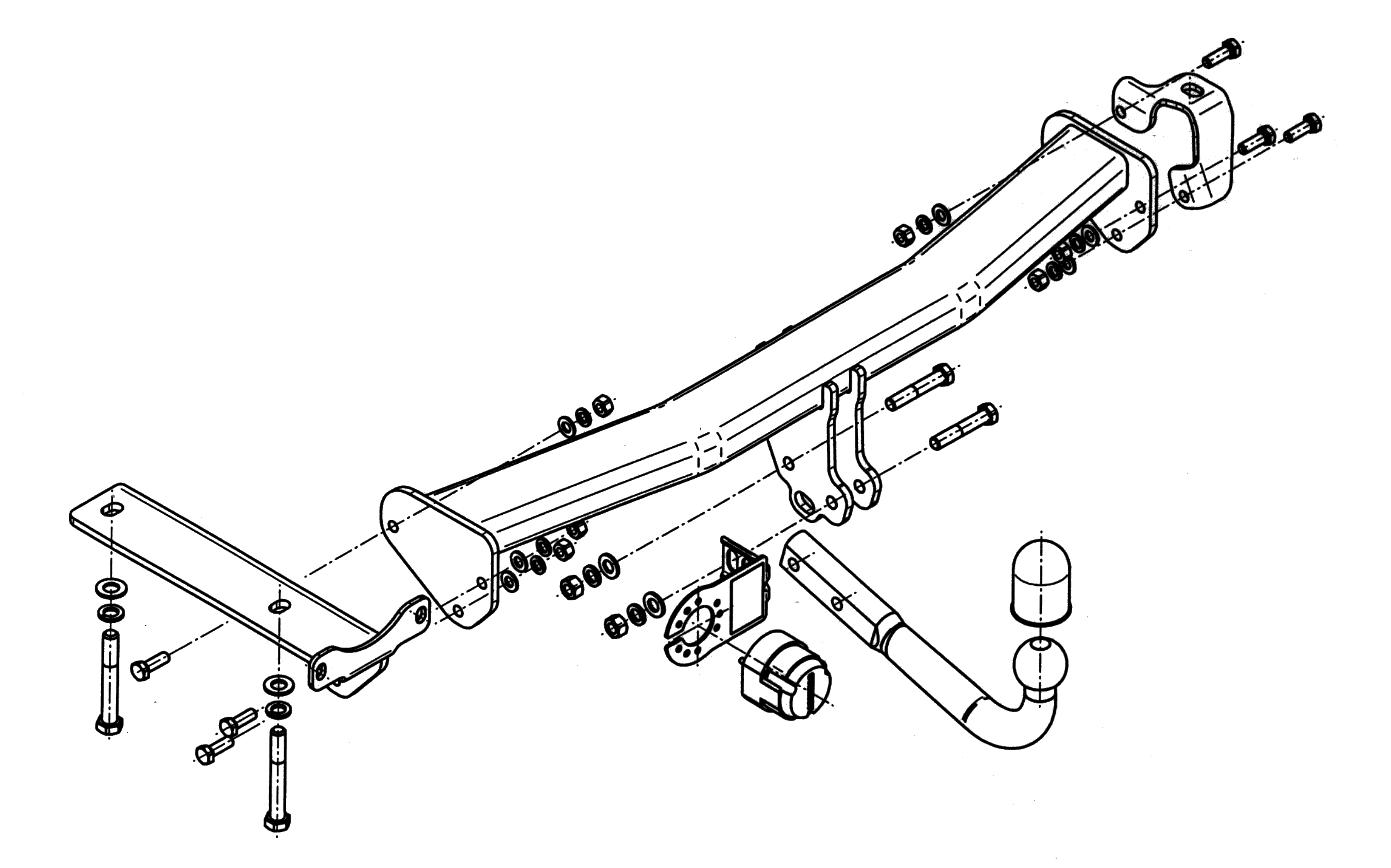 Vetokoukku STEINHOF STL-102 Land Rover Freelander '06-14
