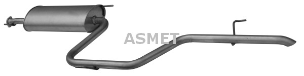 Takaäänenvaimentaja ASMET 02.036