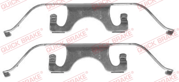 Tarvikesarja, jarrupala QUICK BRAKE 109-1224