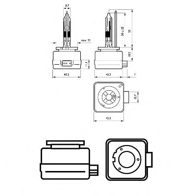 Kaukovalopolttimo PHILIPS 85409VIC1