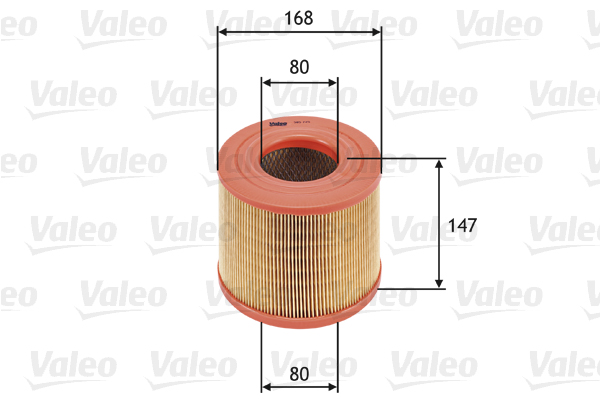 Ilmansuodatin VALEO 585725