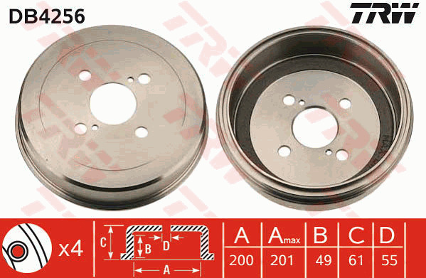 Jarrurumpu TRW DB4256
