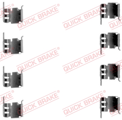 Tarvikesarja, jarrupala QUICK BRAKE 109-1286