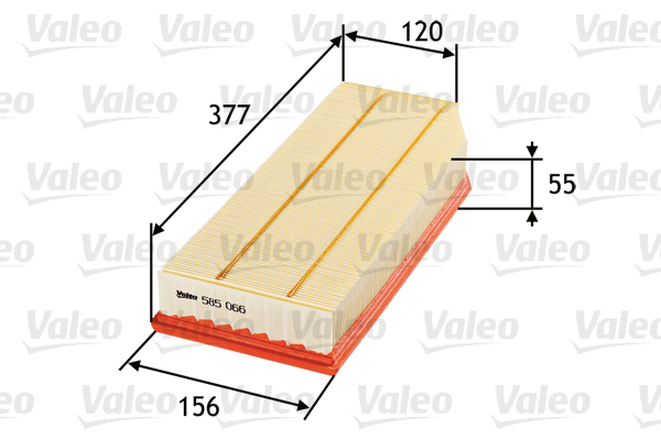 Ilmansuodatin VALEO 585066