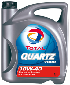 Moottoriöljy TOTAL 10W40 QUARTZ 7000 5L