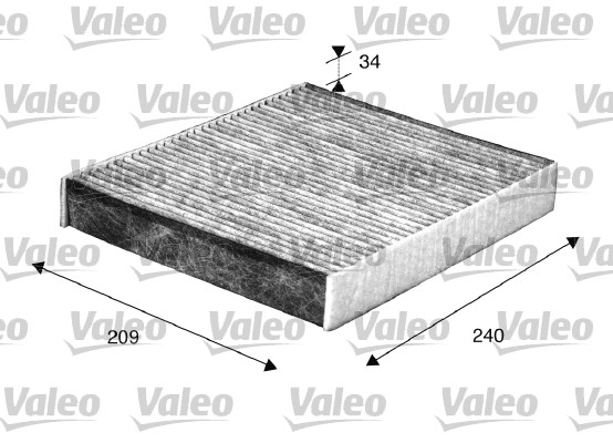 Raitisilmasuodatin VALEO 698883