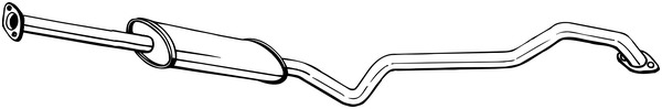 Keskipönttö BOSAL 287-503