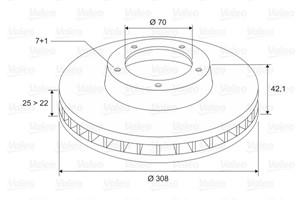 Jarrulevy, Etuakseli, OPEL,SAAB,VAUXHALL, 5055389, 5391560, 569061, 9184405, 9194477, 95526651