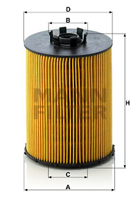 Öljynsuodatin MANN-FILTER HU 823 x