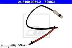 Kulumisenilmaisin, jarrupala, Etuakseli, Etuakseli, oikea, PORSCHE 911, 911 Cabriolet, 997 612 678 00