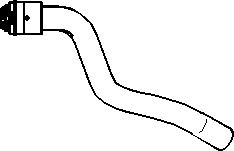 Jäähdyttimen letku, OPEL,VAUXHALL, 13118275, 68 18 568