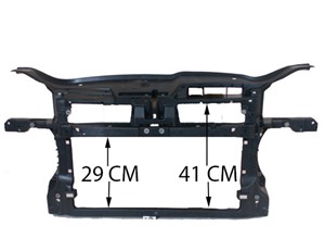 Jäähdyttimen säleikkö, VW GOLF V, 1K0 805 588AA, 1K0 805 588E, 1K0 805 588J, 1K0 805 588K, 1K0 805 588P