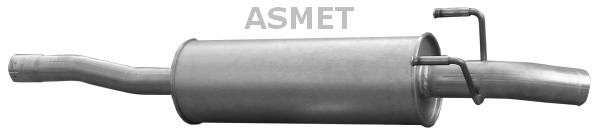 Takaäänenvaimentaja ASMET 02.054