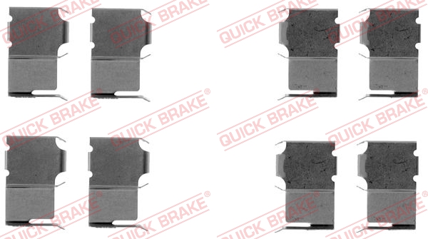 Tarvikesarja, jarrupala QUICK BRAKE 109-1063