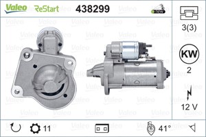 Käynnistin, FORD, 1687623, 1715211, 1778016, 2033247, 9M5T11000AA, 9M5T-11000-AA, AV6N11000GB, AV6N-11000-GB, AV6N11000GE, AV6N-11000-GE