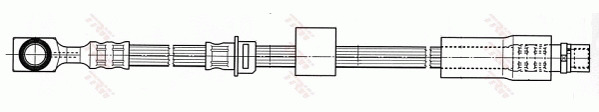 Jarruletku TRW PHD565