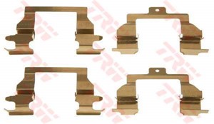 Tarvikesarja, jarrupala, Etuakseli, TOYOTA AVENSIS VERSO, PREVIA, 04412-91000, 04412-95000