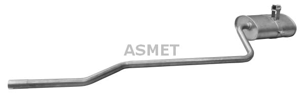 Takaäänenvaimentaja ASMET 20.031